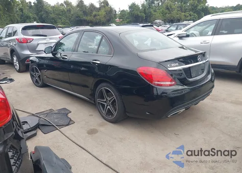 2018 Mercedes-Benz C 300 4Matic from USA, damaged, VIN 55SWF4KB1JU258334